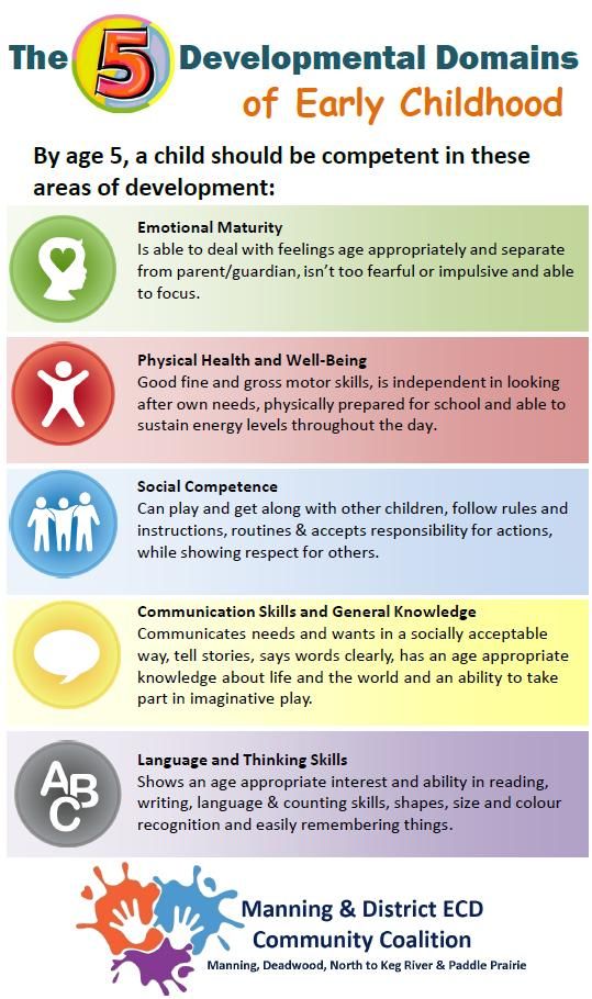 4 stages clearance of childhood development